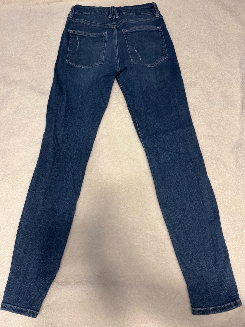 Good American Dark Indigo Skinny Jeans